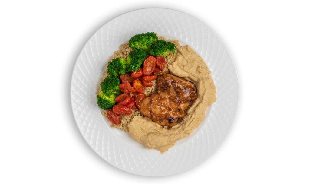 Honey Glazed Grilled Chicken | MychewIQ prepared meals - certified humane chicken